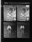 Red Cross meeting; Man receives pants as honors (2 Negatives (October 1, 1958) [Sleeve 1, Folder b, Box 16]